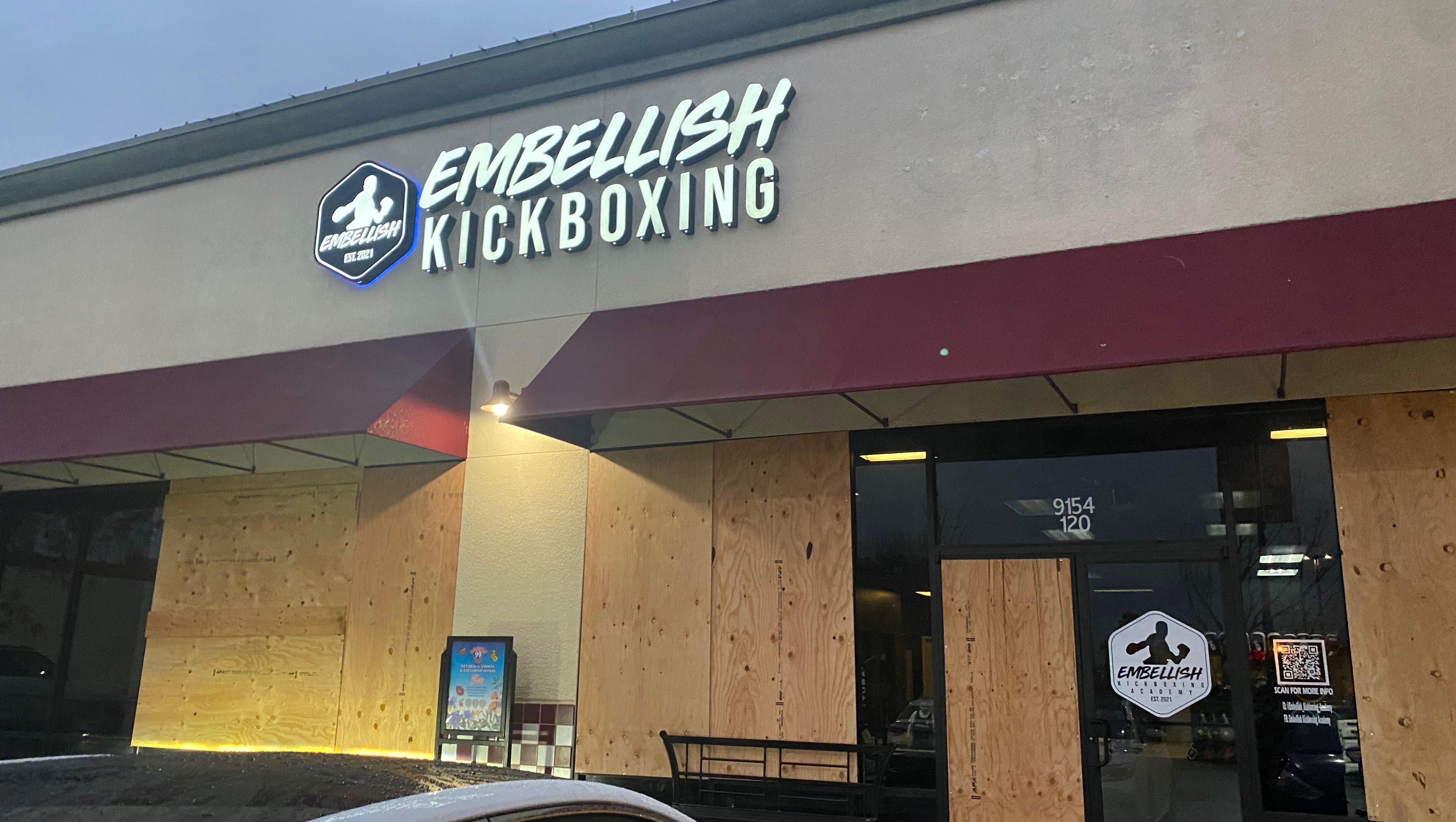 Fundraiser for Fred Estrada by Brianna Perini Help Embellish Kickboxing Repair Vandalism Damage
