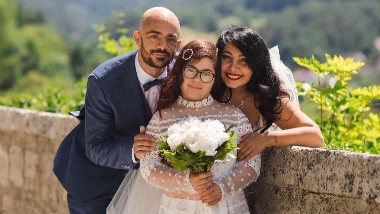 Helft Mama und Tochter photo