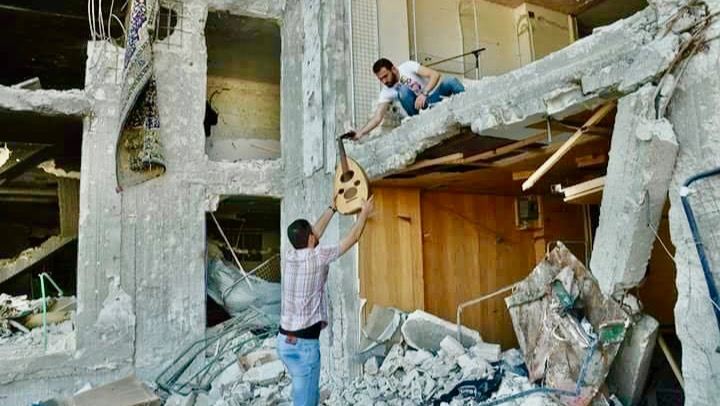 A shelter for Gaza's artists ! photo