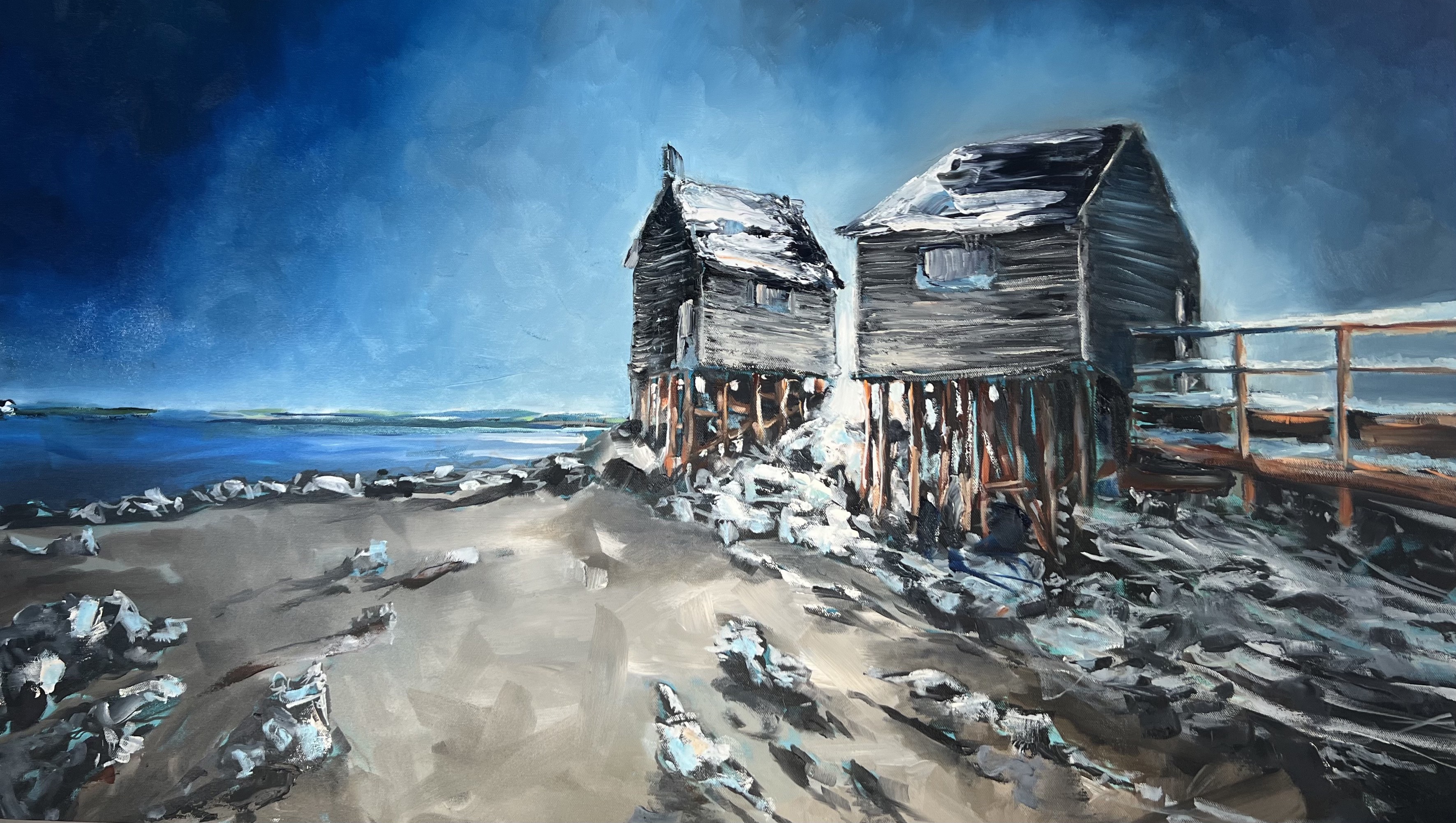 Fundraiser by Ken Lund ART FOR HISTORICAL SITE HELP FISH