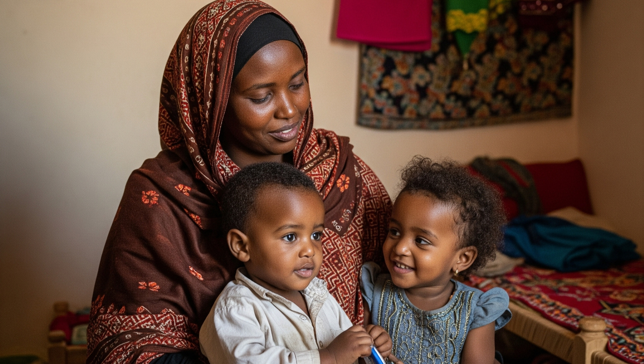 Help a Sudanese Mother Escape War and Disease photo