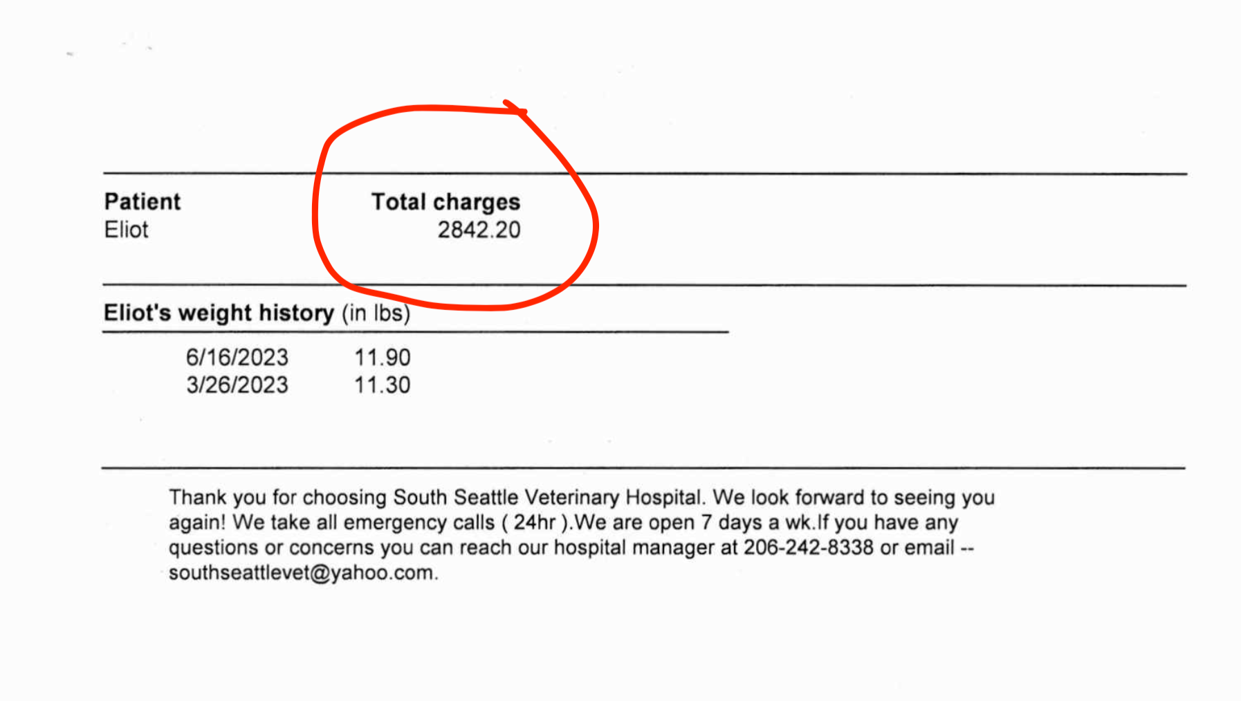 Fundraiser by Michael Poggenburg Eliot's Emergency Vet Bills