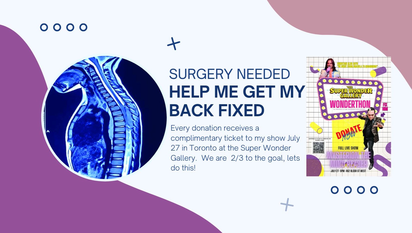 Come fix my back (Surgery needed) photo