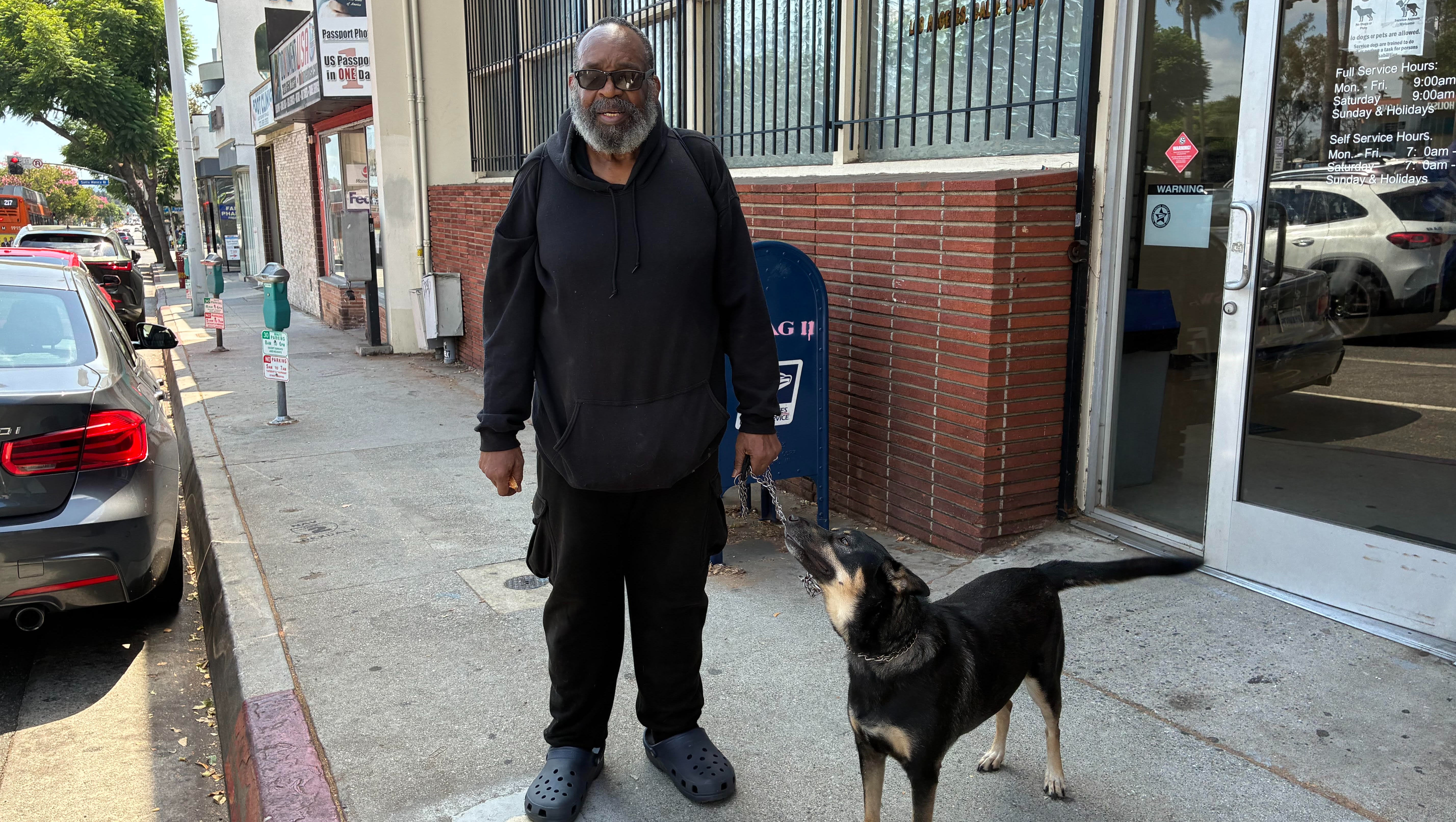 Help this amazing man Norris and his dog Nadia stay safe!