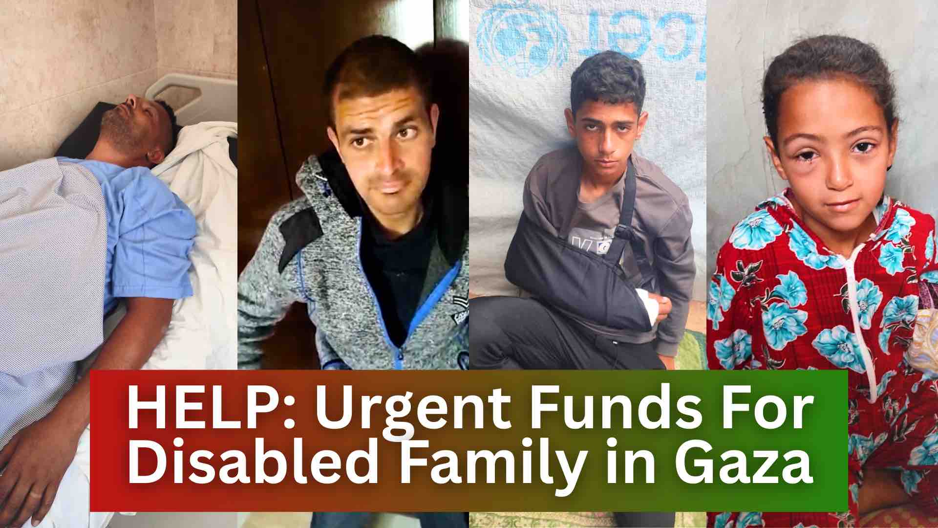 HELP: Urgent Funds for Disabled Family in Gaza photo