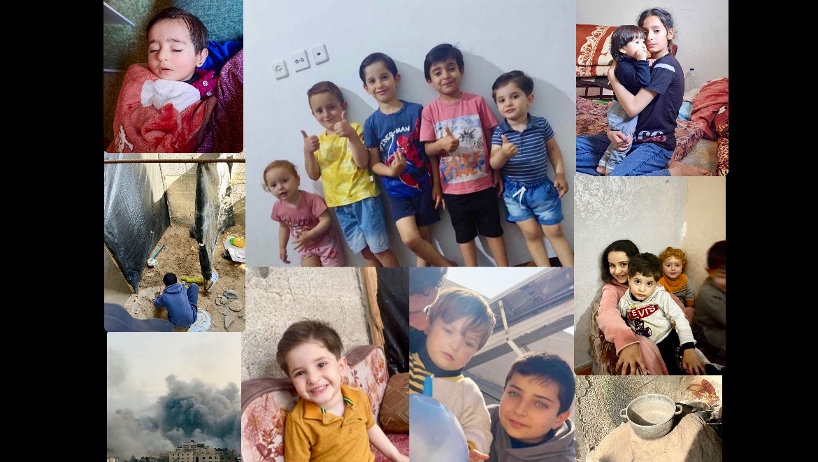 My family evacuate from gaza to survive photo