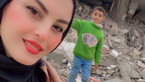 Gaza humanitarian aid photo