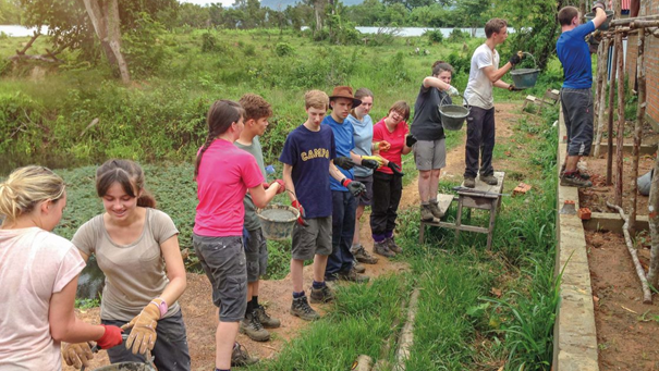 Tomasin's voluntary expedition to Cambodia photo