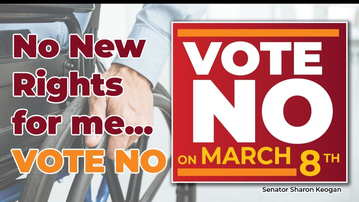 Support the Referendum #NoCampaign on March 8th photo