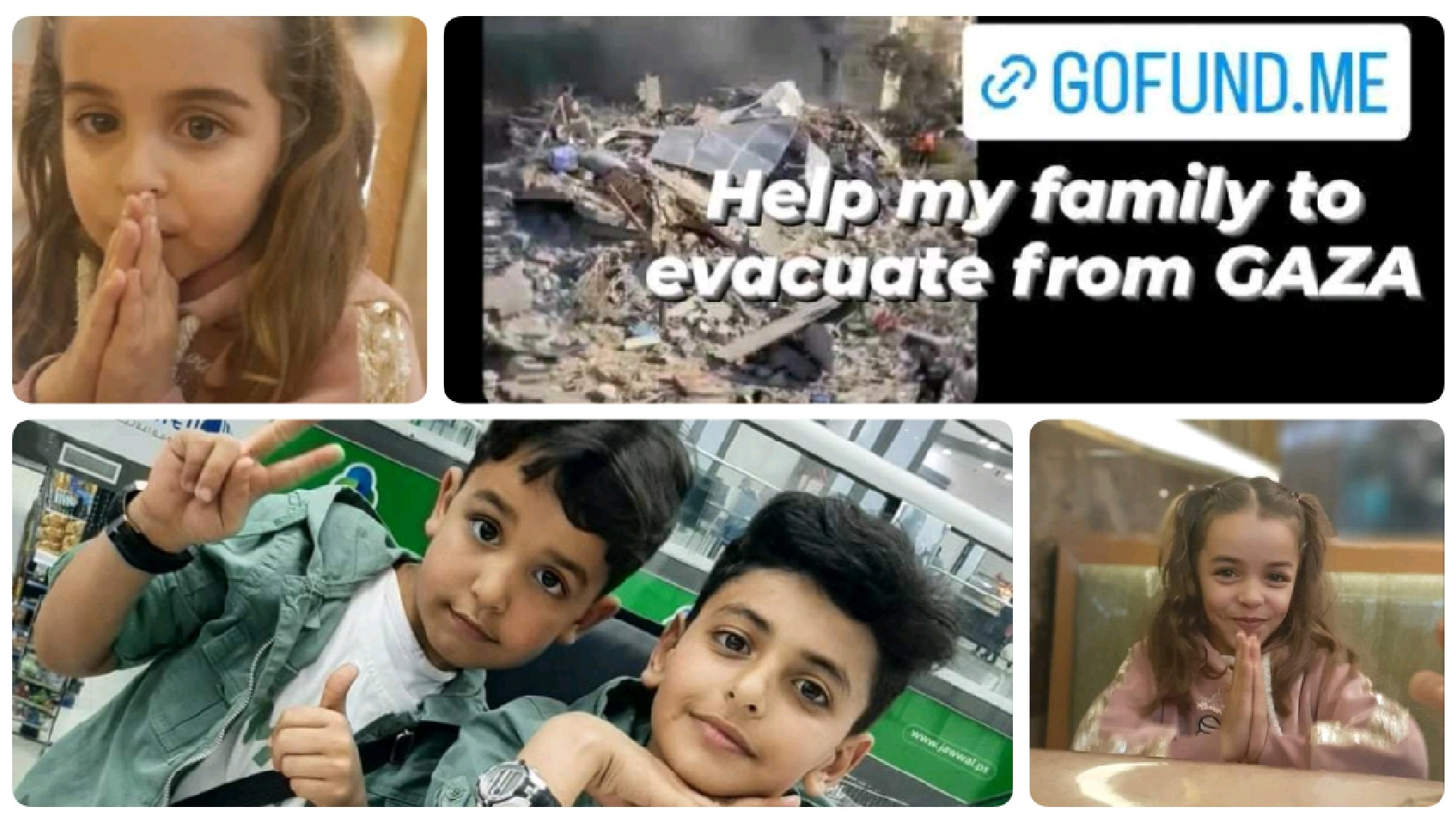 Help my family to evacuate From GAZA photo