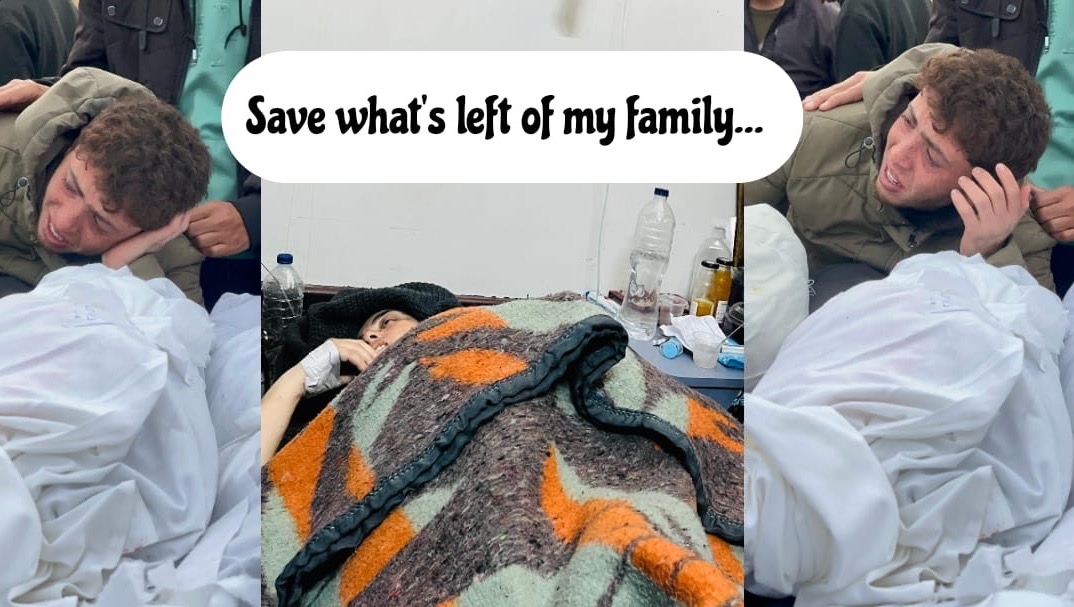 Please save what's left of my family photo