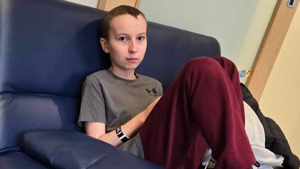 "I'm not ready to give up" photo