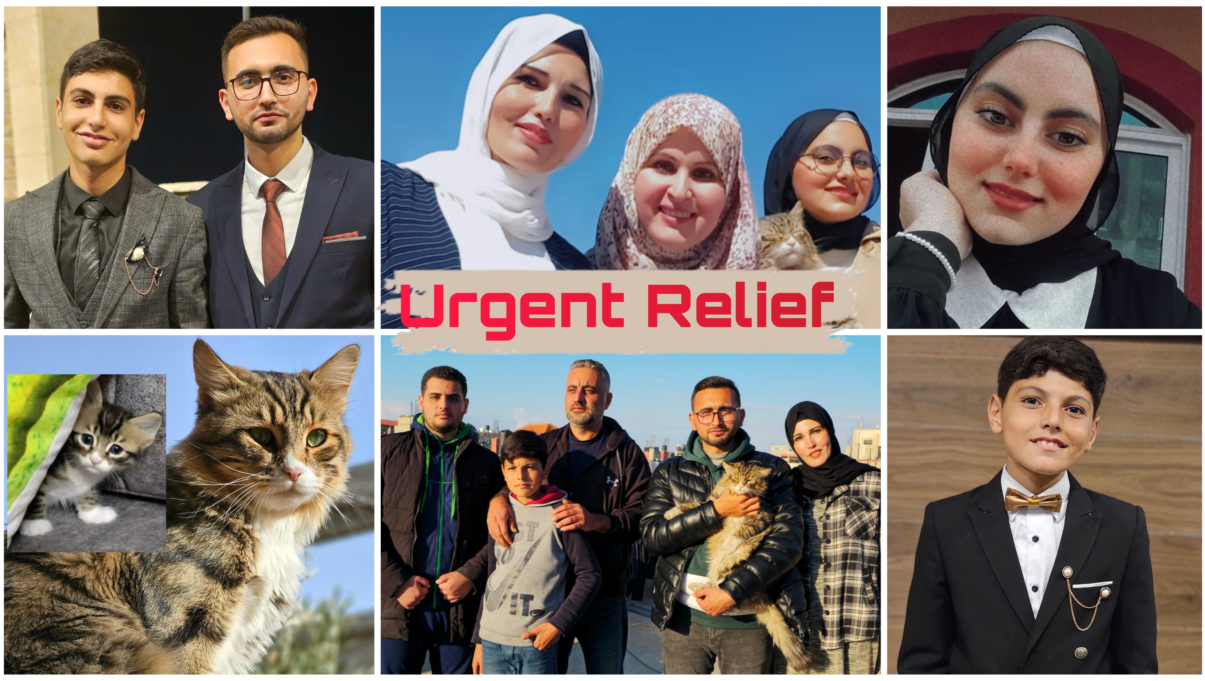 Escape From War Nightmare: Support Gazan Family photo