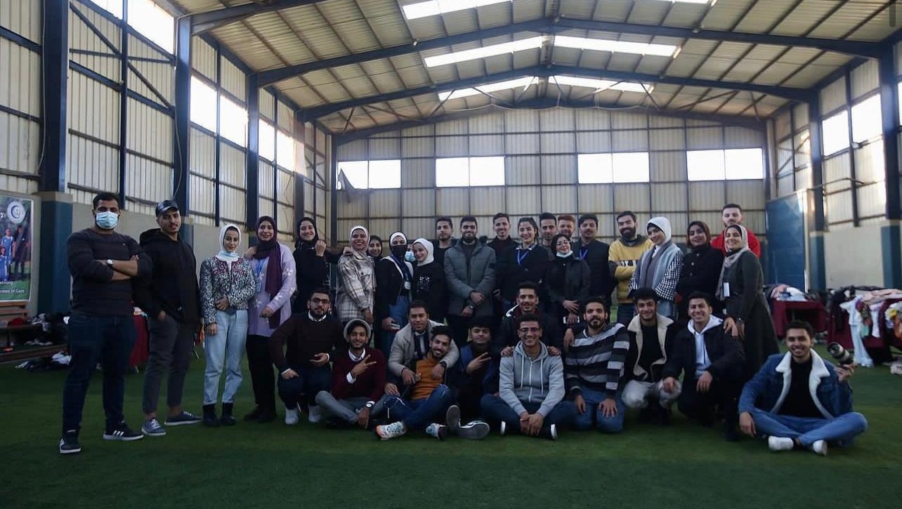 Vegetables, food, and water for Palestinian families photo