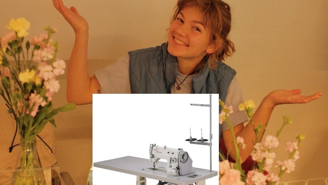 Industriële naaimachine voor studio Fiep photo