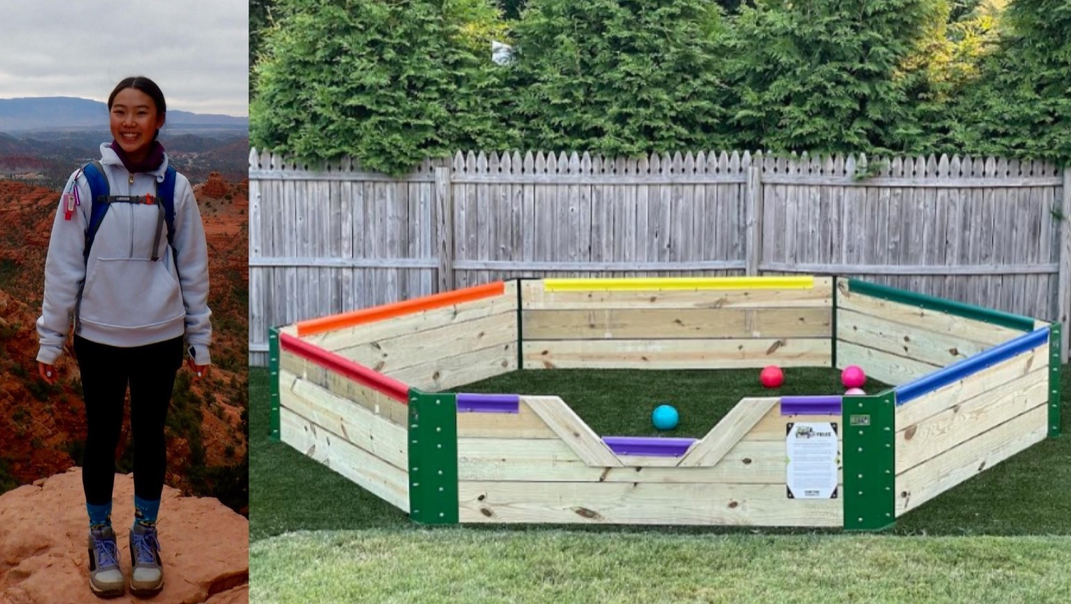 Fundraiser by Lilian Lin Lilian Lin's Eagle Scout Project Gaga Ball Pit for SFdS