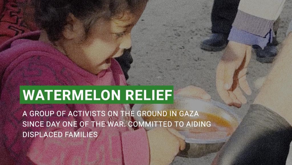 Watermelon Relief: Aid for Displaced Families in Gaza photo