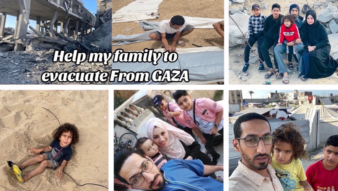 Help my family get out of Gaza photo