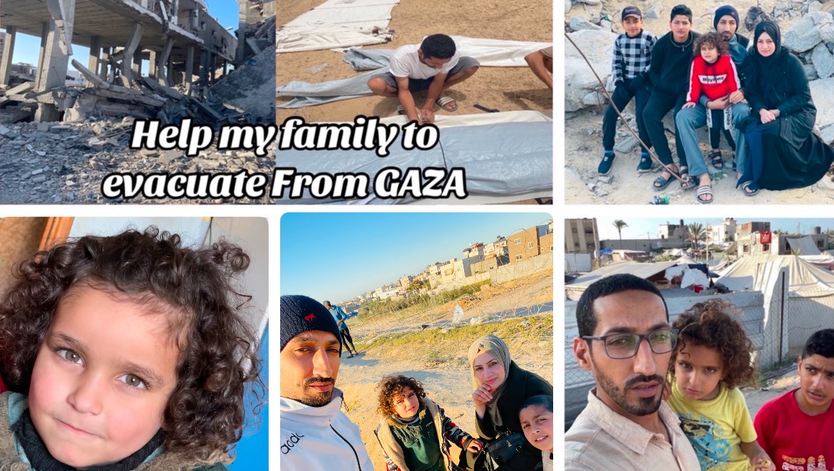 Help my family get out of Gaza photo
