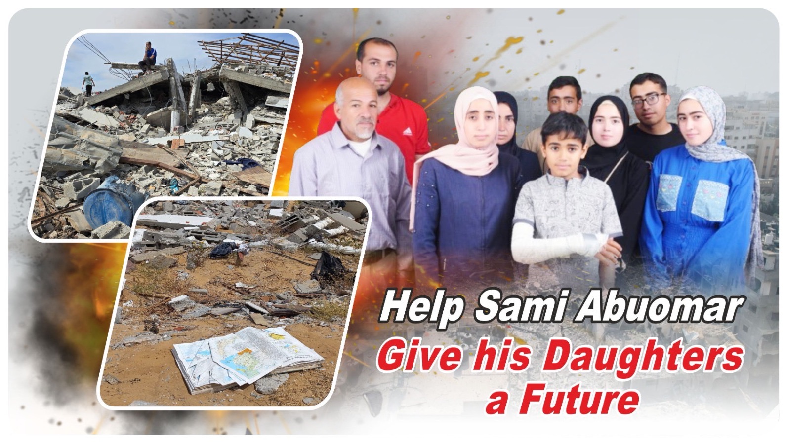 Aiutiamo Sami Abuomar a dare un futuro alle figlie. photo