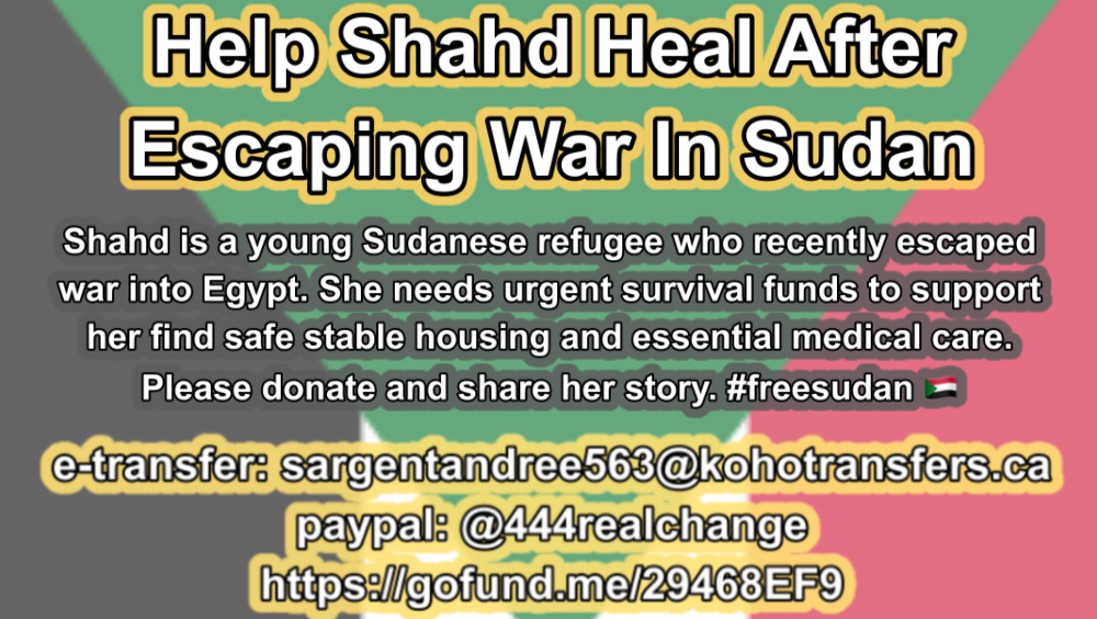 Help Shahd Escape War in Sudan