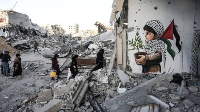  "Between Fire and Tears: A Girl’s Cry for Her Dignity" photo