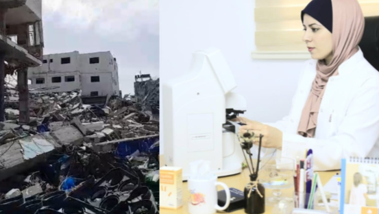 Support Neveen to rebuild her life , which was destroyed photo