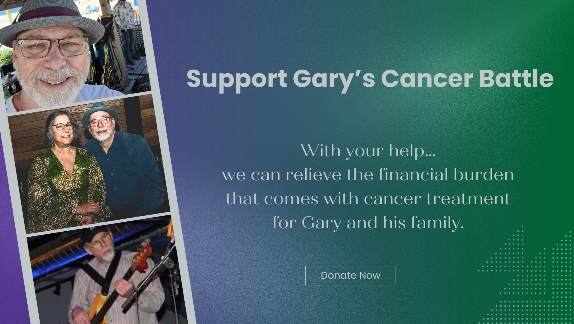 Fundraiser for Gary Goldstein by Harmony McQuillan : Support Gary's ...