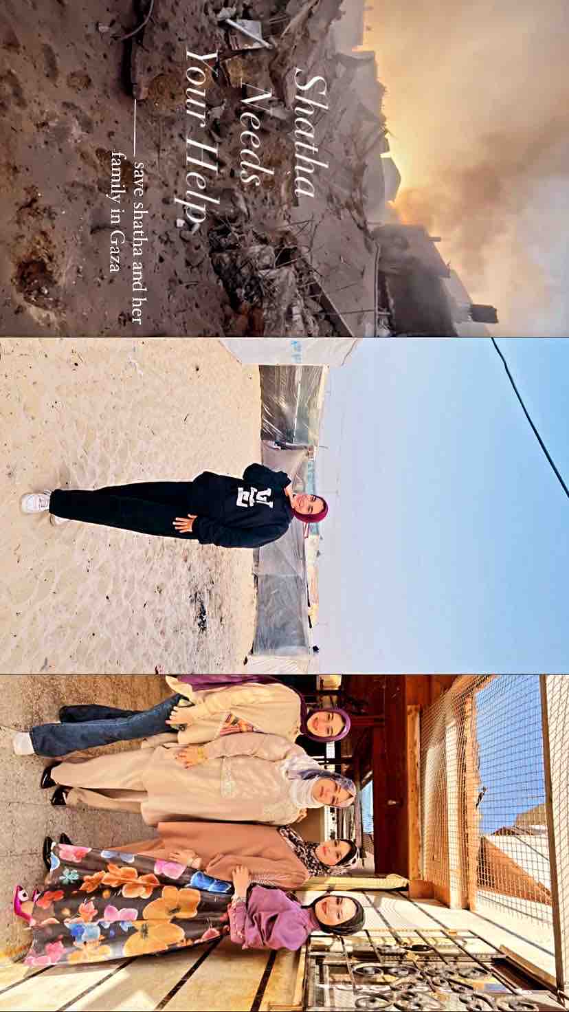 URGENT: Save Shatha and Her Family in Gaza photo