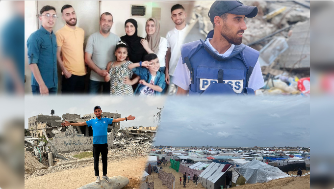 Help a Palestinian journalist from Gaza rebuild his life. photo
