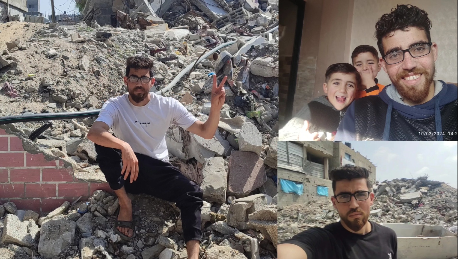 Ahmed and Malik donated to us to save our lives in Gaza photo