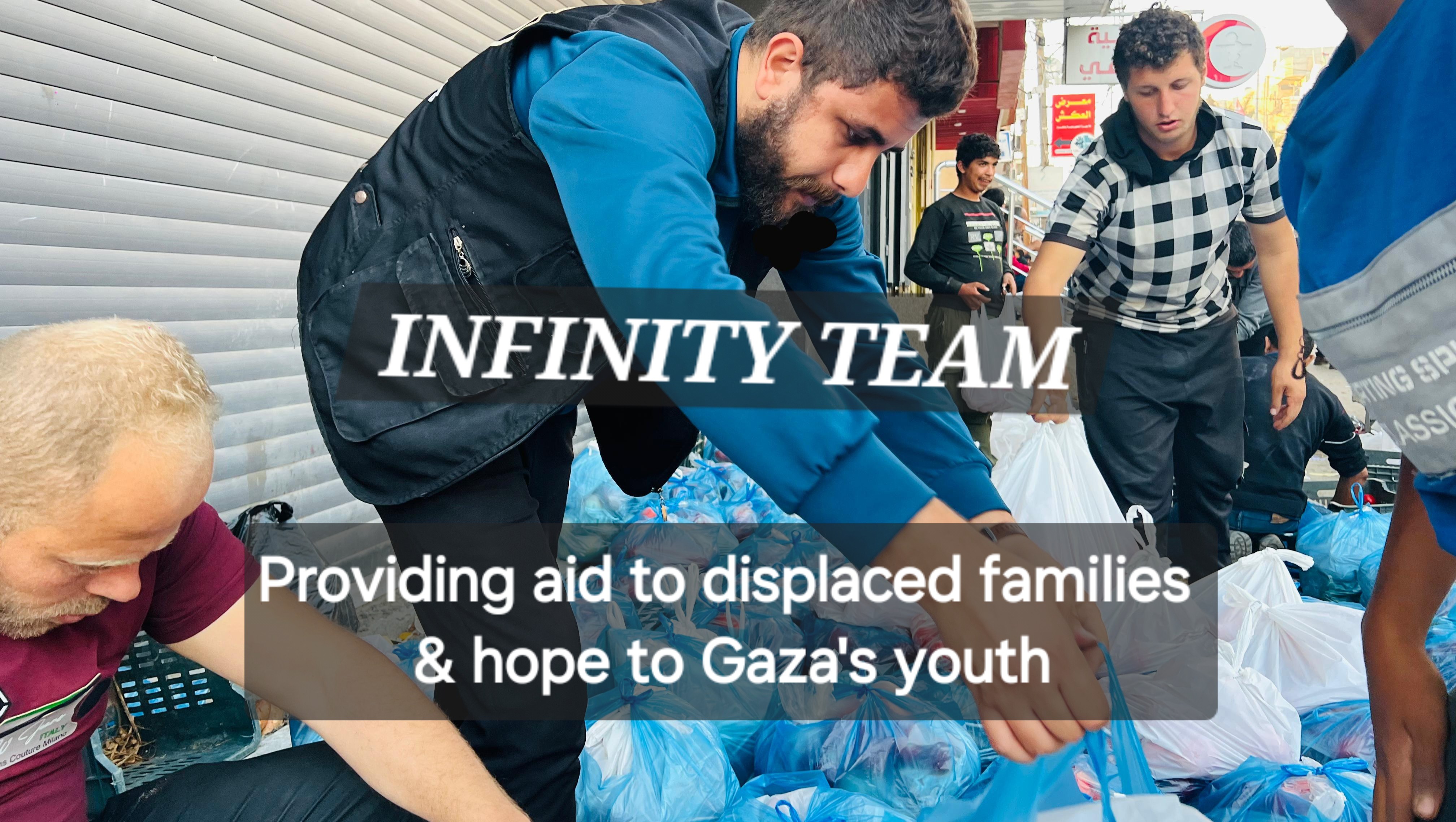 Infinity Team: Aid & Support for Displaced Gazans photo