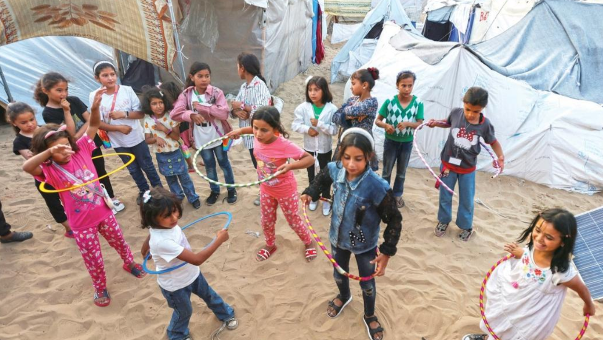 A Call for Life - Supporting Displaced Children in Gaza photo
