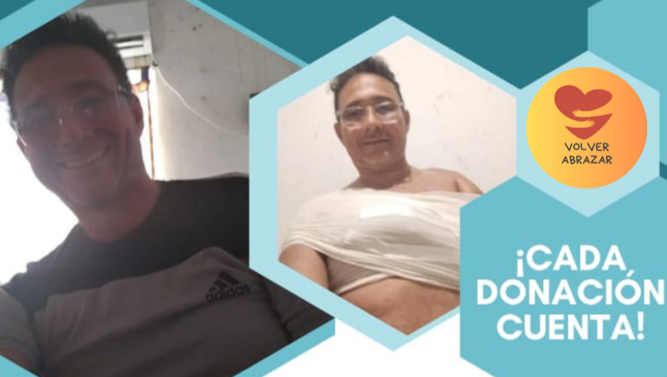 Fundraiser by NESTOR JESUS DOMINGUEZ HERRERA A VOLVER ABRAZAR