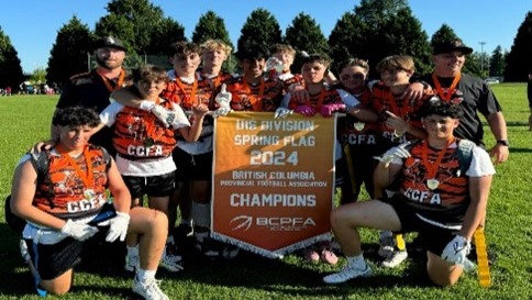 U16 BC Flag Football boys to Cdn National Championships photo