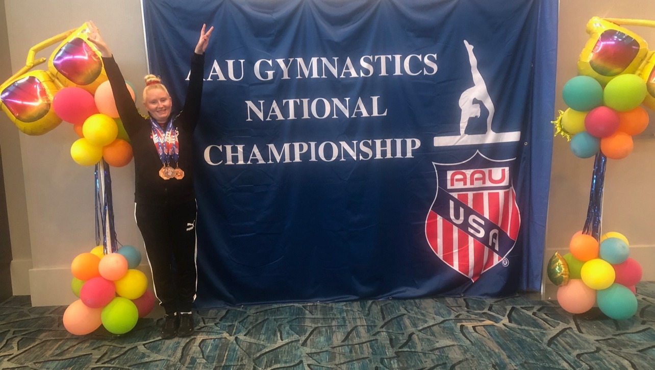 Help Amanda Compete at Nationals and Worlds in Gymnastics! photo