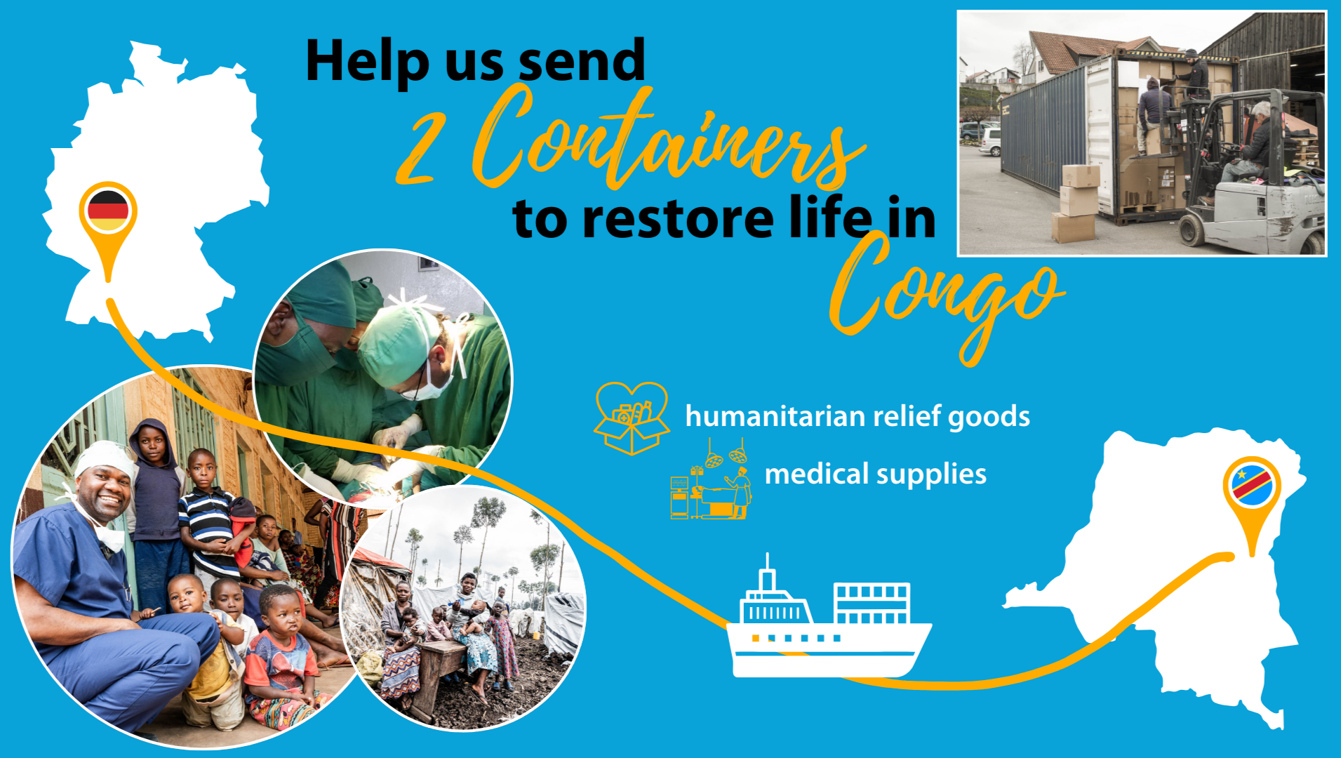 Two Containers to Restore Life in Congo photo