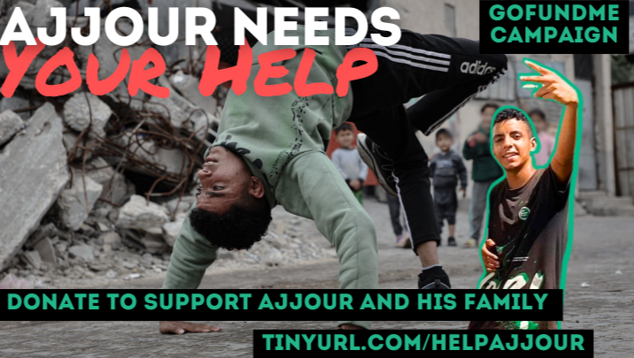 My friend Mohammed (Ajjour) is a helper—he needs your help! photo