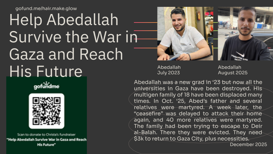 Help Abedallah Survive War in Gaza and Reach His Future photo