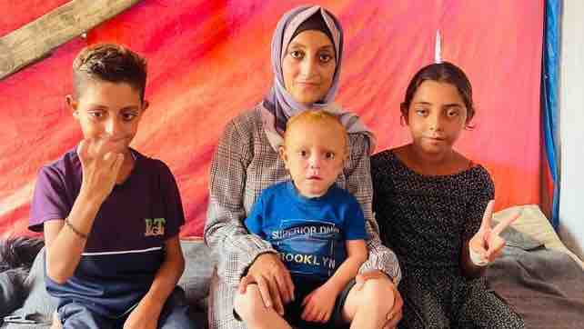 Help Nahed and her 5 children survive in Gaza