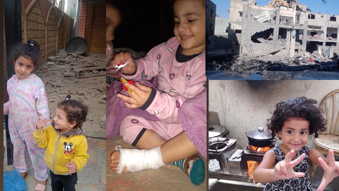 This is my cry to save my children from war in Gaza photo