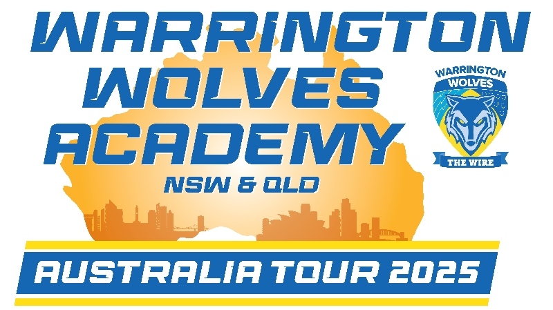Warrington Wolves Academy 2025 Australia Tour photo