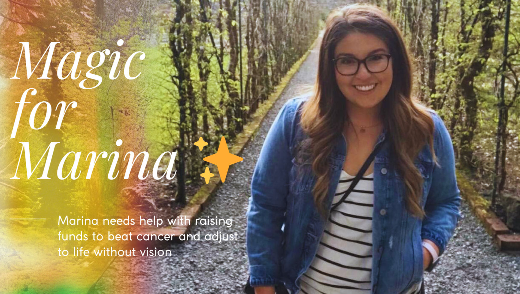 Magic For Marina ✨ - Adjusting to life without vision photo