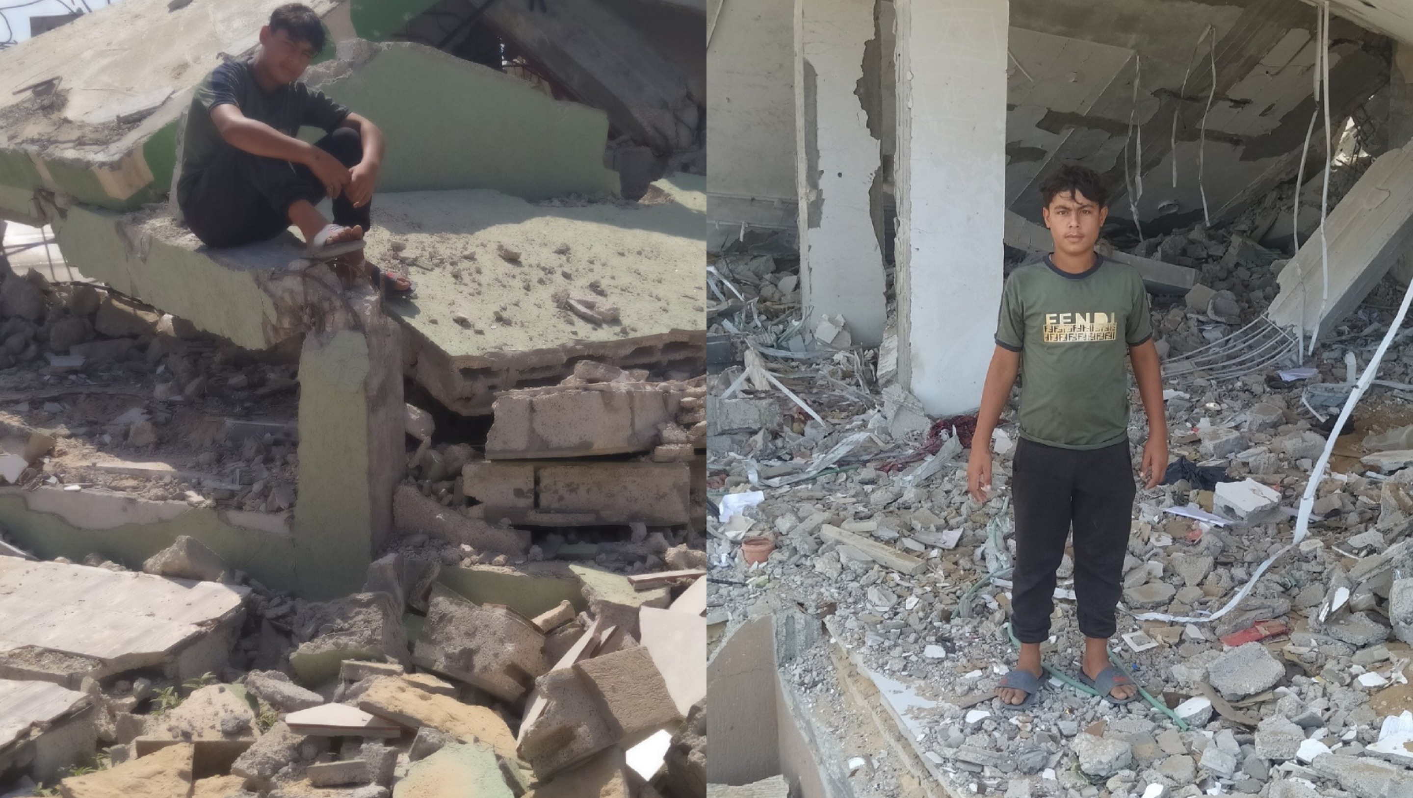 Help the Dahoud family survive this war photo