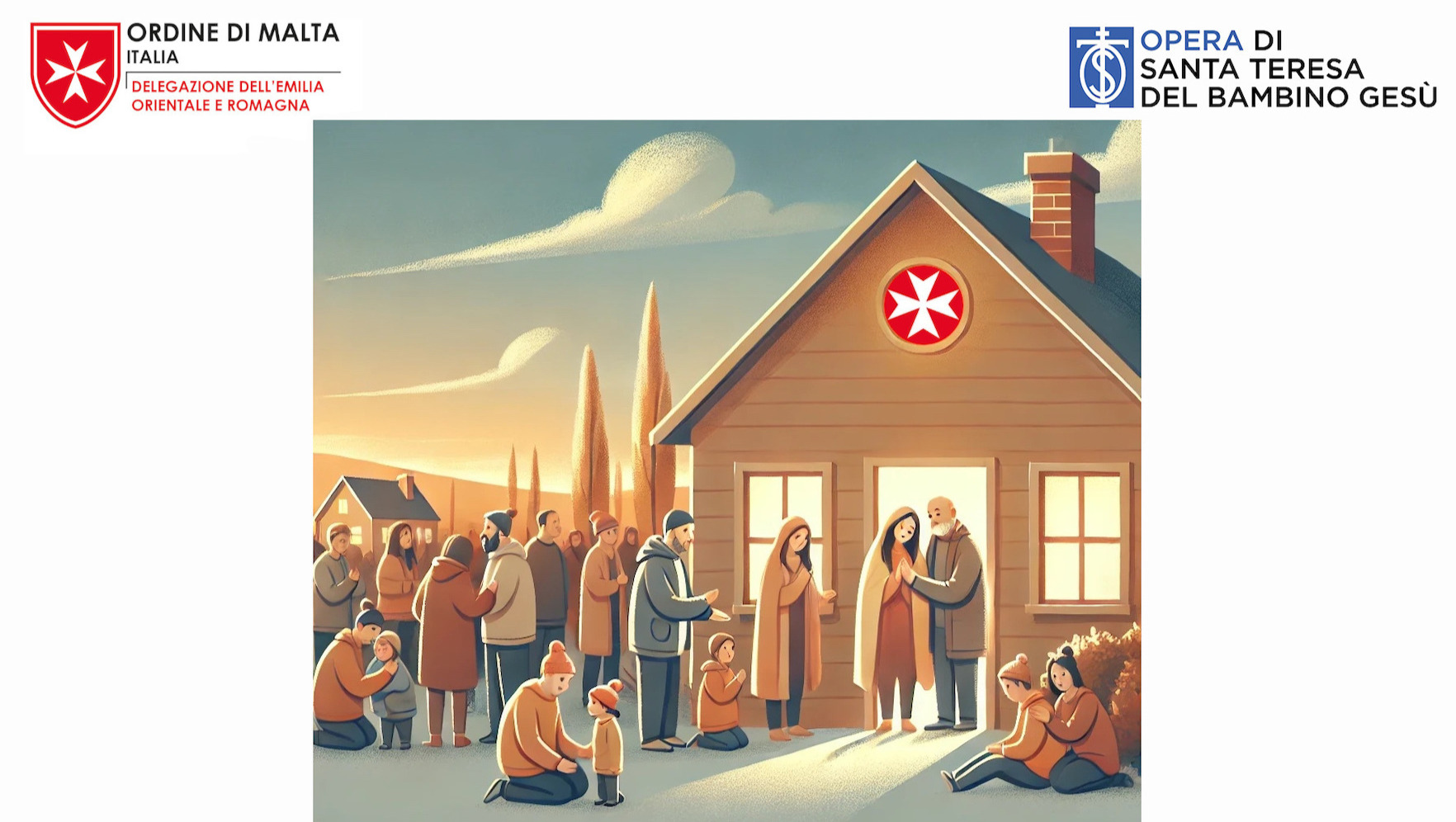 Fundraiser by Sveva Degli Oddi Con l'Ordine di Malta aiuta la Casa