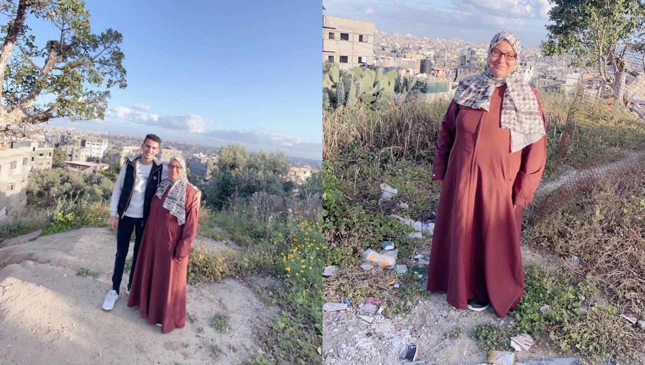 Help Me and My sick mom Escape genocide photo