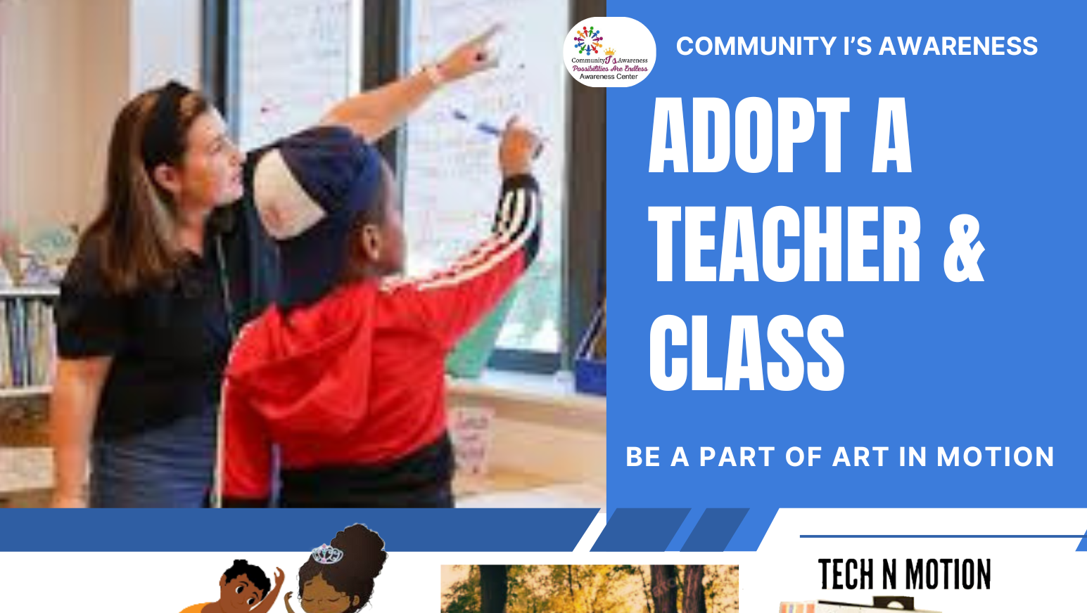 Donate to Empower Underprivileged Youth pinned link photo