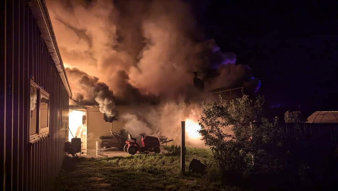 Family of 5 lose everything in house fire photo