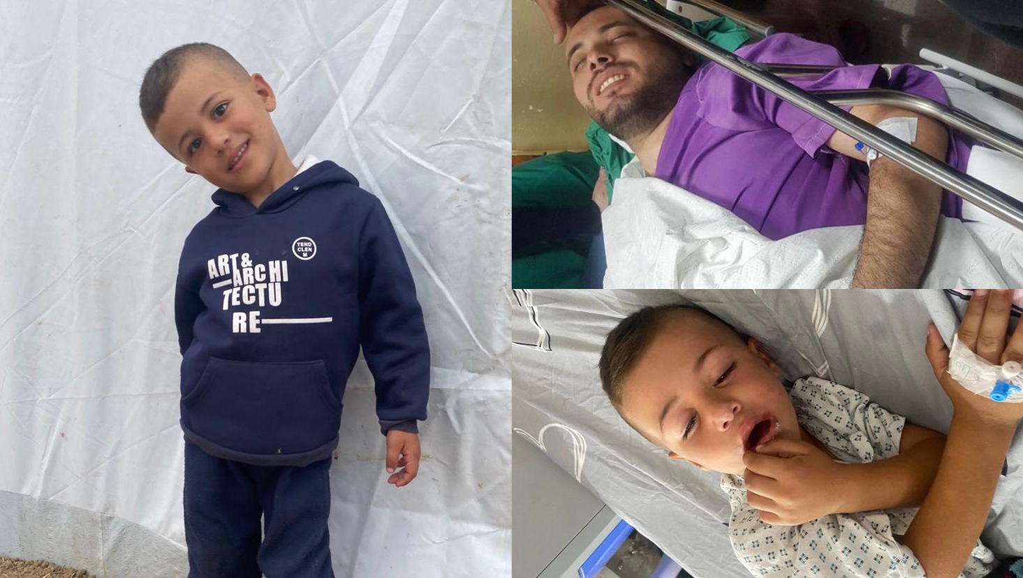 The Struggle for Safety and Survival: Your Help is Our Only photo