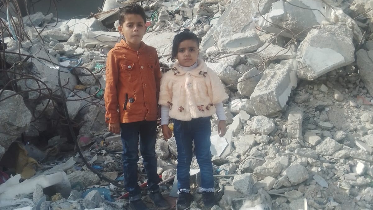 Help Enas and her children in Gaza